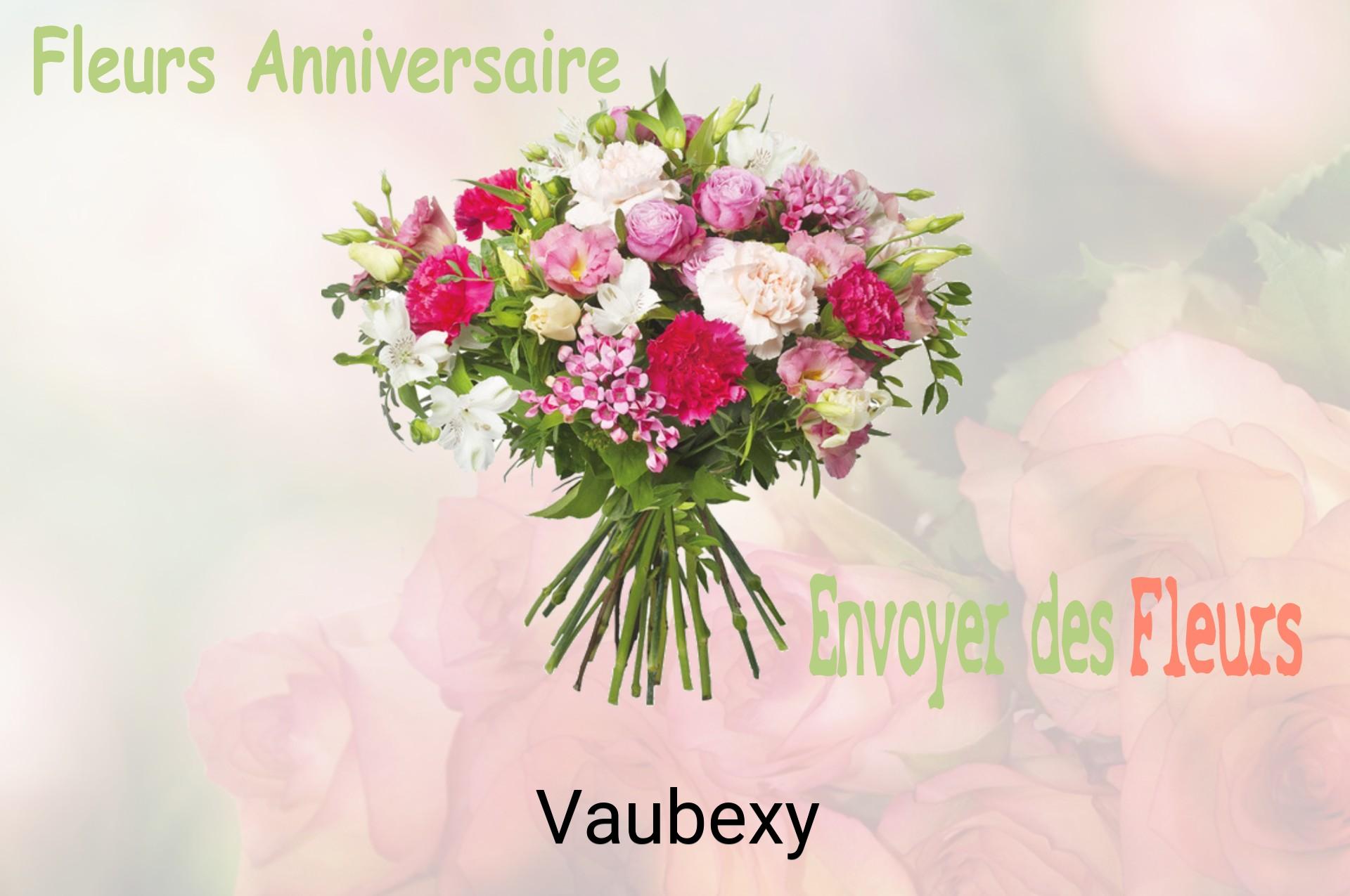 Bouquet de fleurs d’anniversaire livré à Vaubexy